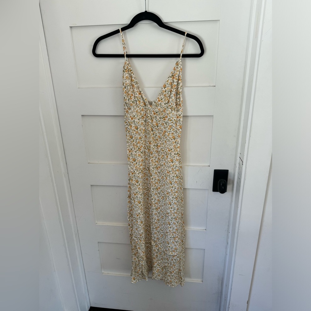 Reformation floral midi dress